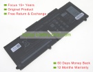 Dell 8P81K, 8H6WD 15.2V 3816mAh original batteries