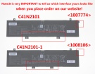 Asus 0B200-04110000, C41N2101 15.48V 4770mAh original batteries