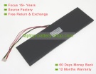 Rtdpart V14, ZW-HRX20210824-A 7.6V 5000mAh replacement batteries