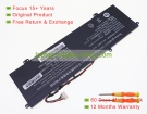 Hasee AEC508865-3S1P, AEC508865 11.4V 4700mAh original batteries