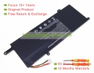 Rtdpart U516698PV, U516698PV-2S1P 7.6V 5000mAh original batteries