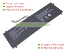 Rtdpart 537077-3S, 537077-3S-1 11.4V 4825mAh original batteries