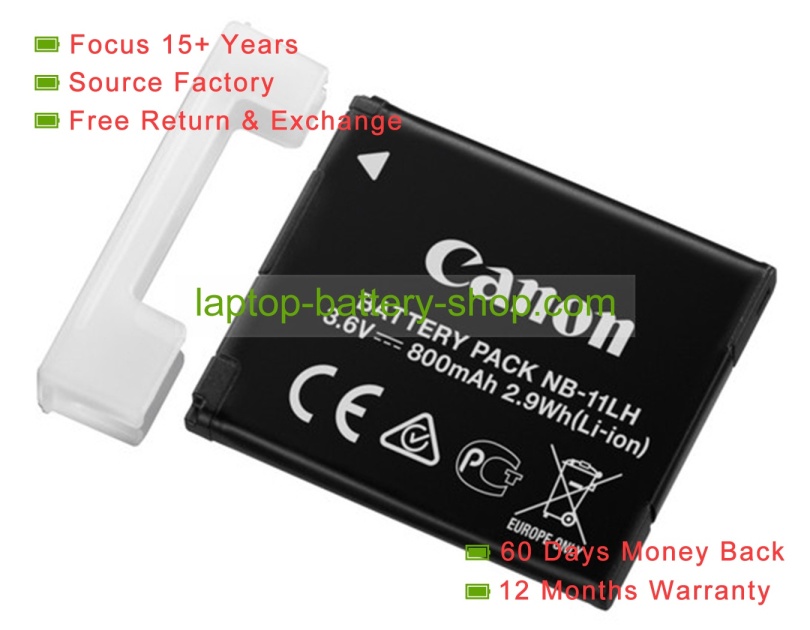 Canon NB-11L, CB-2LD 4.2V 0.41A replacement chargers - Click Image to Close