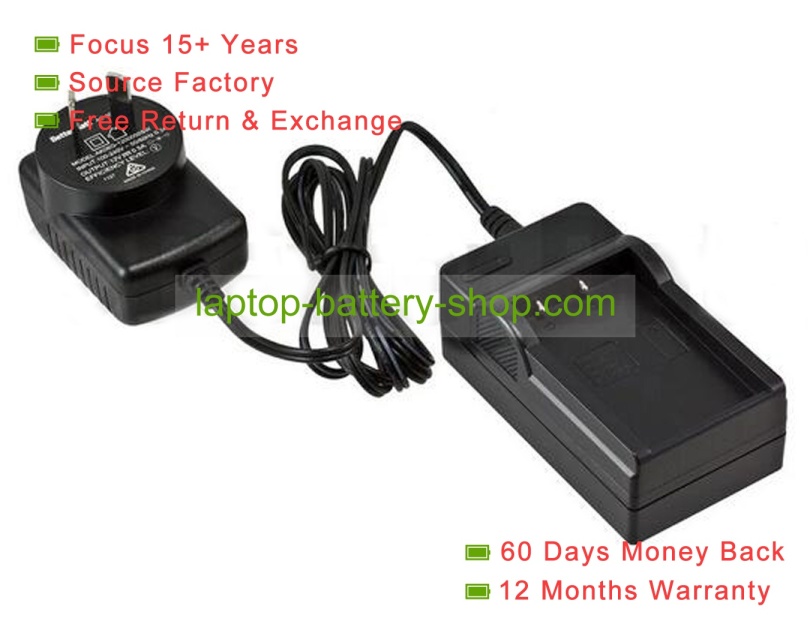 Olympus BLS-5, BLS-1 8.4V 0.45A replacement chargers - Click Image to Close