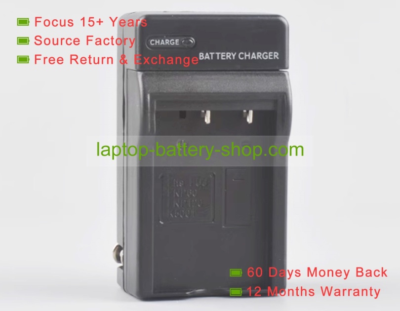 Fujifilm NP-120, FNP-120 4.2V 2.5A replacement chargers - Click Image to Close