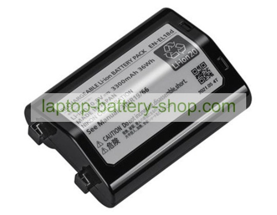 Nikon EN-EL18D 10.8V 3300mAh original batteries - Click Image to Close