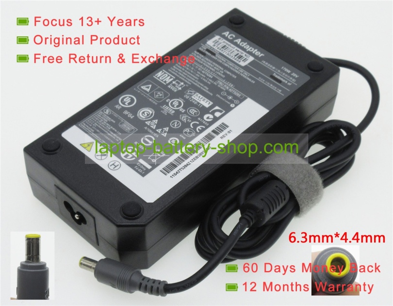 Lenovo 42T5290, 42T5291 20V 8.5A original adapters - Click Image to Close