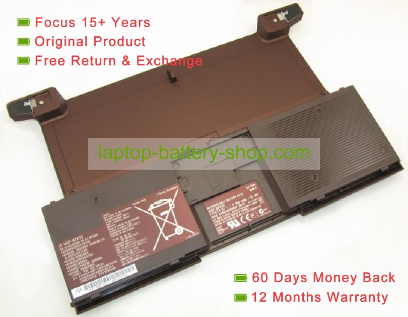 Sony VGP-BPX19, VGP-NPL19 7.4V 8200mAh replacement batteries - Click Image to Close