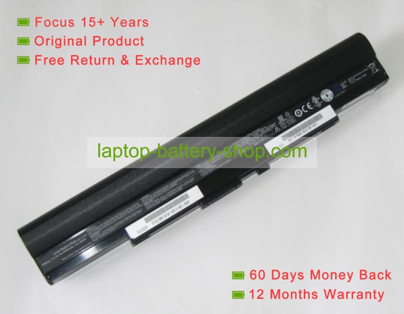 Asus A42-UL50, A42-UL30 14.4V 4400mAh replacement batteries - Click Image to Close