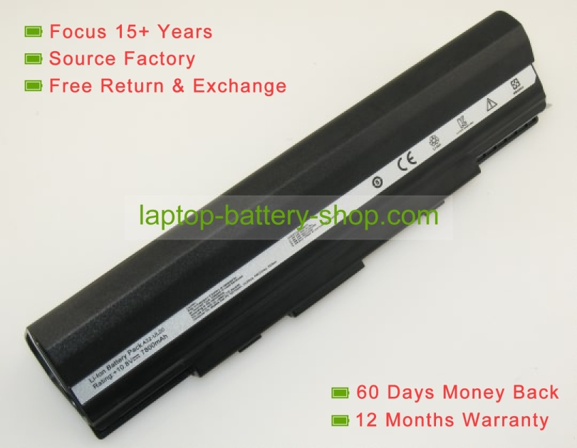 Asus A32-UL20, A31-UL20 11.1V 6600mAh replacement batteries - Click Image to Close