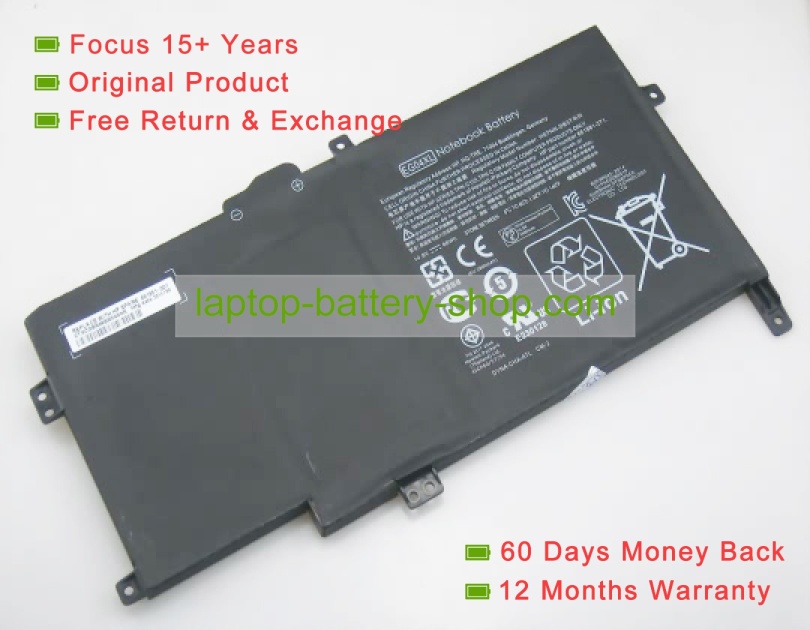 Hp EG04, EG04XL 14.8V 4000mAh replacement batteries - Click Image to Close