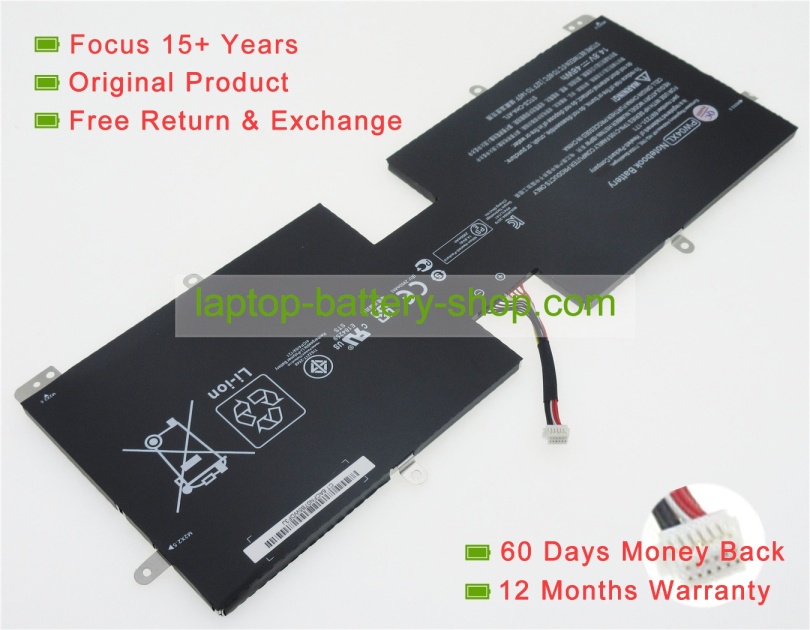 Hp PW04XL, HSTNN-IBPW 14.8V 3240mAh replacement batteries - Click Image to Close