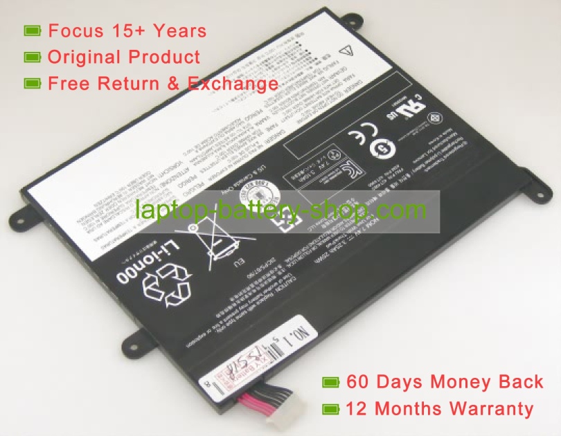 Lenovo 42T4963, 42T4964 7.4V 3250mAh replacement batteries - Click Image to Close