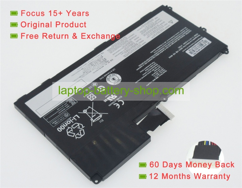 Lenovo 45N1115, 121500138 11.1V 4250mAh replacement batteries - Click Image to Close