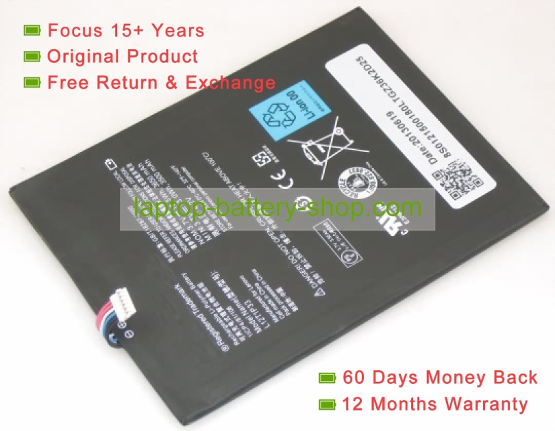 Lenovo L12T1P33 3.7V 3650mAh replacement batteries - Click Image to Close