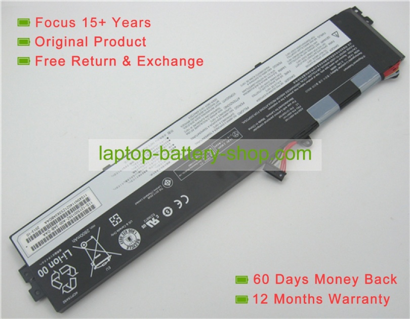 Lenovo 45N1139, 45N1138 14.8V 3100mAh replacement batteries - Click Image to Close