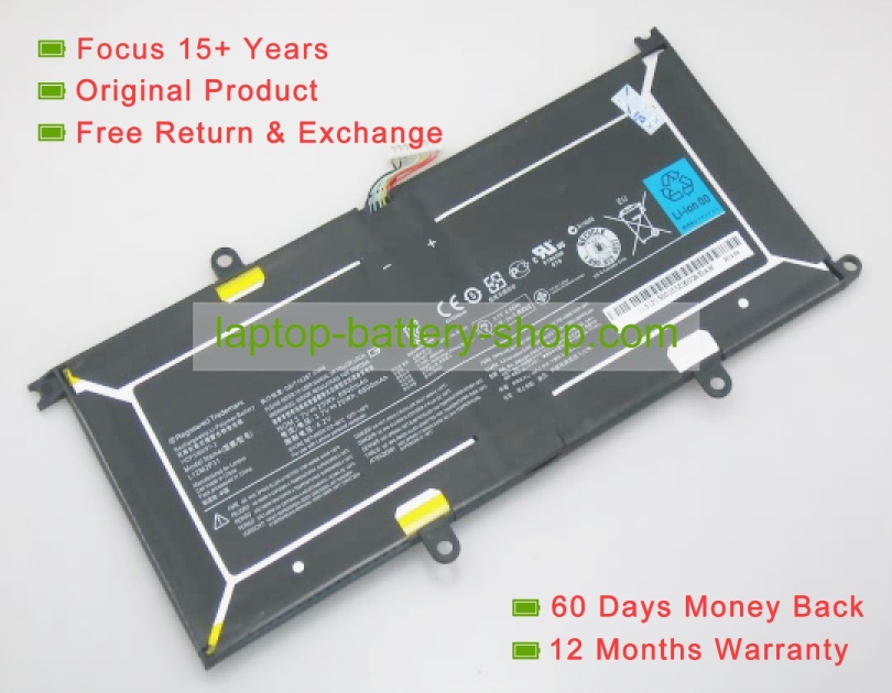 Lenovo L12M2P31, 1ICP3/95/97-2 3.7V 6800mAh replacement batteries - Click Image to Close