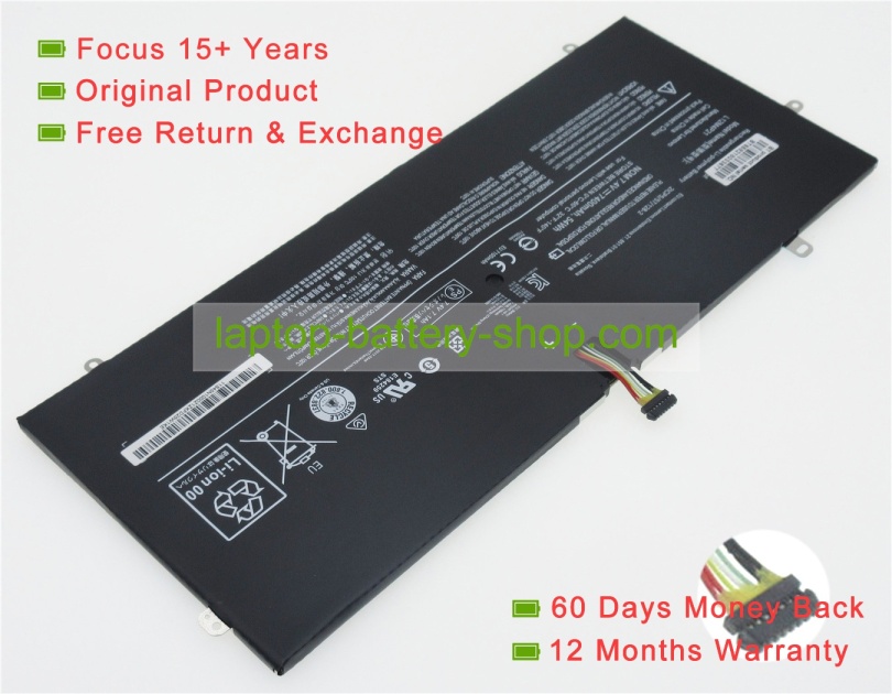 Lenovo L12M4P21, 121500156 7.4V 7400mAh replacement batteries - Click Image to Close