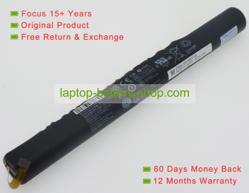 Lenovo L13D3E31, L13C3E31 3.75V 9000mAh replacement batteries - Click Image to Close