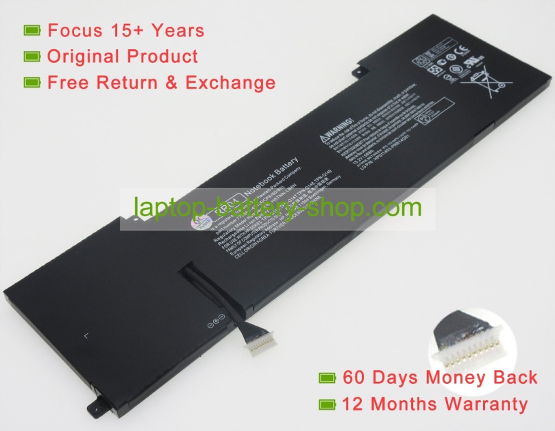 Hp RR04, HSTNN-LB6N 15.2V 3720mAh replacement batteries - Click Image to Close