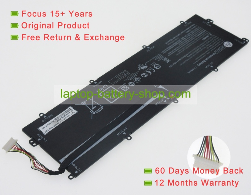 Hp BV02XL, HSTNN-IB6Q 7.6V 4300mAh replacement batteries - Click Image to Close