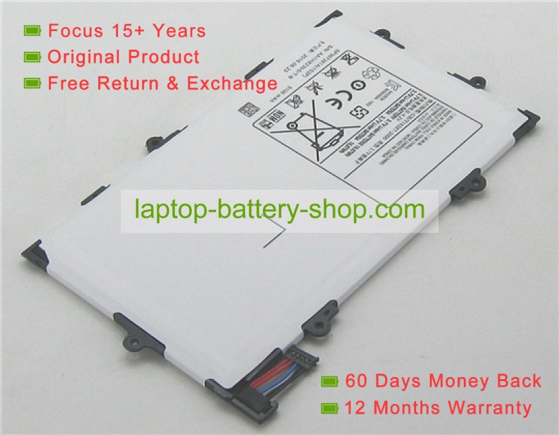 Samsung SP397281A, SP397281A 1S2P 3.7V 5100mAh replacement batteries - Click Image to Close