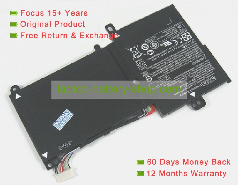 Hp hv02xl, 796355-005 7.6V 4210mAh replacement batteries - Click Image to Close