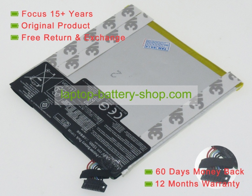 Asus C11P1326, 0B200-00920100 3.8V 3910mAh replacement batteries - Click Image to Close