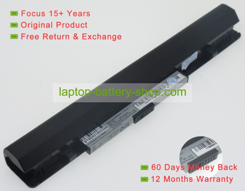 Lenovo L12M3A01, L12C3A01 10.8V 2200mAh replacement batteries - Click Image to Close