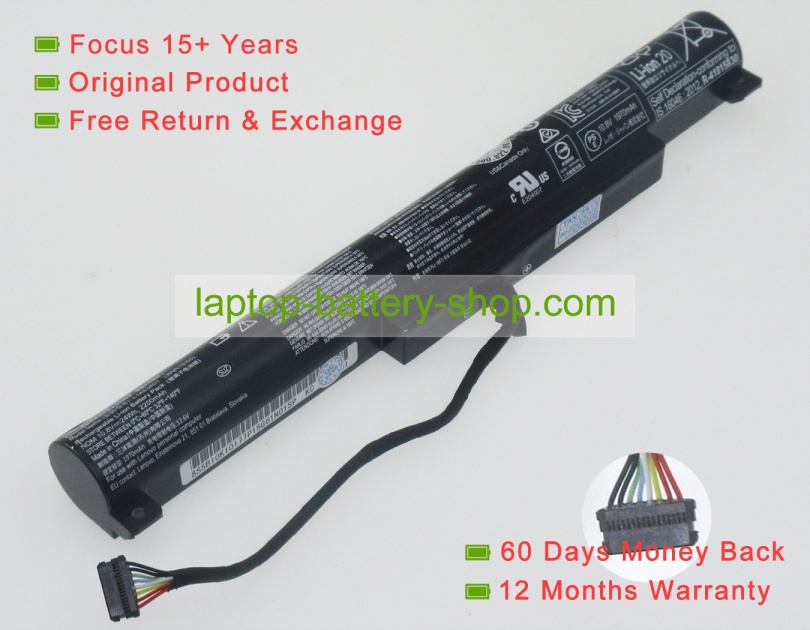 Lenovo L14C3A01, L14S3A01 10.8V 2200mAh replacement batteries - Click Image to Close