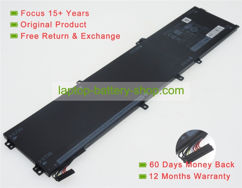 Dell M7R96, 62MJV 11.1V 7600mAh replacement batteries - Click Image to Close