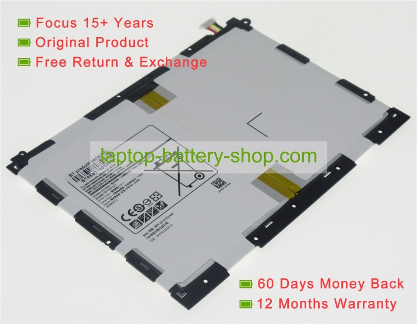 Samsung EB-BT550ABE, EB-BT550ABA 3.8V 6000mAh replacement batteries - Click Image to Close