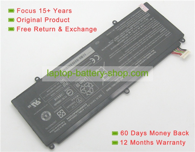 Toshiba PA5190U-1BRS 11.1V 3560mAh replacement batteries - Click Image to Close