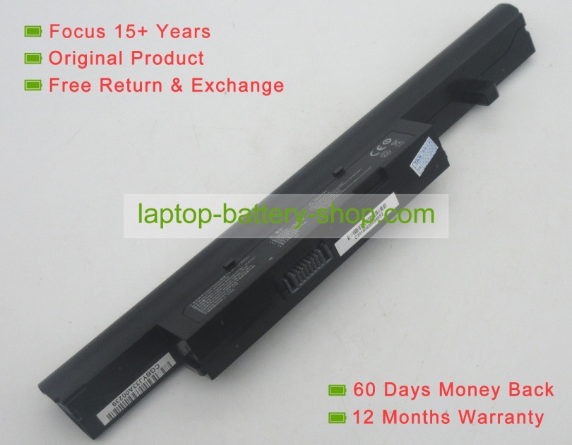 Hasee E400-4S2600-B1B1, E400-3S4400-S1B1 14.4V 2600mAh replacement batteries - Click Image to Close