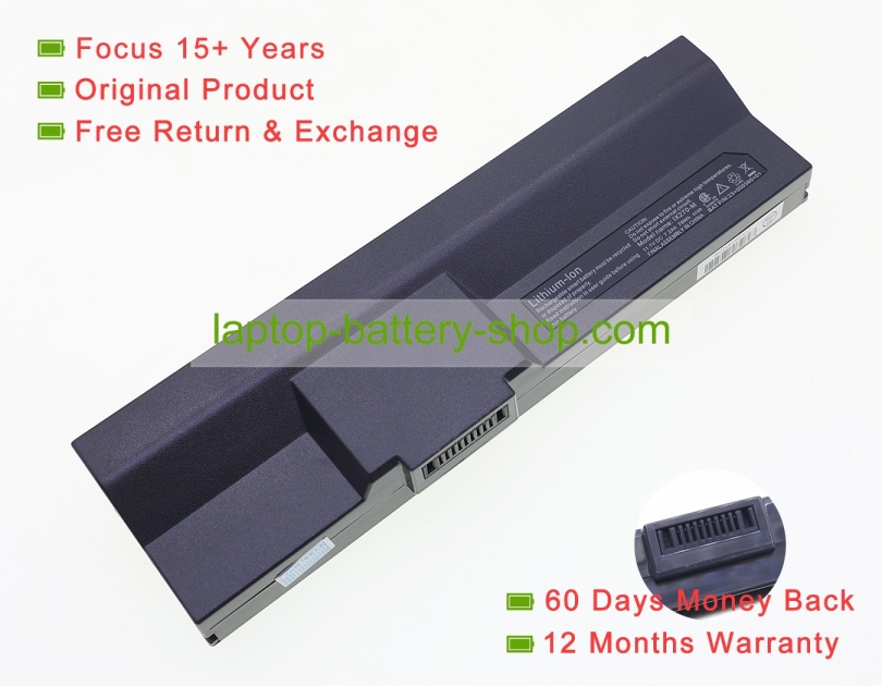 11.1V 7200mAh original batteries - Click Image to Close