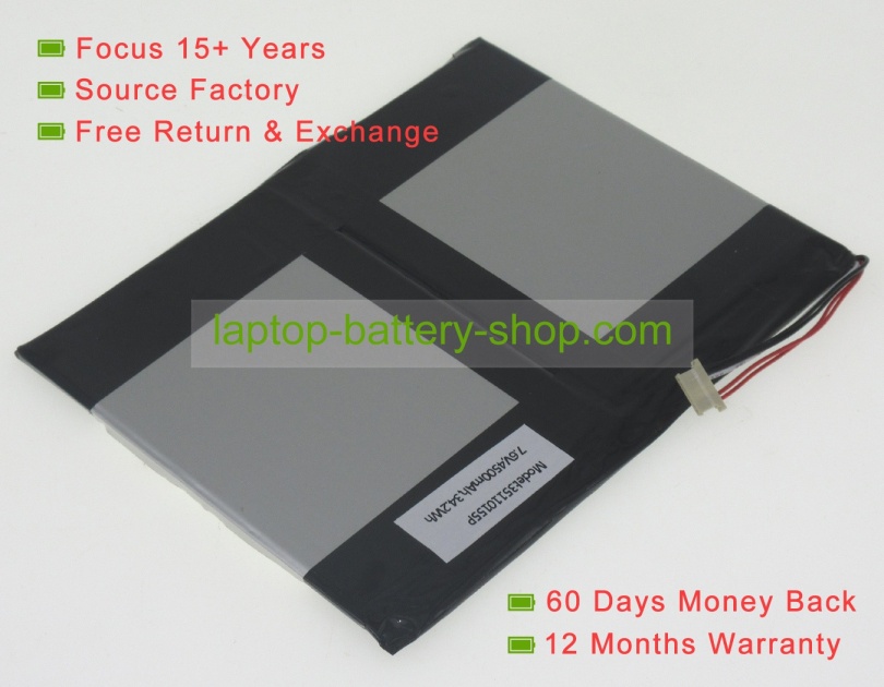 Jumper H35110155P 7.6V 4500mAh replacement batteries - Click Image to Close