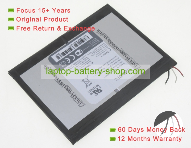 Alcatel TLp040FC 3.8V 4060mAh original batteries - Click Image to Close