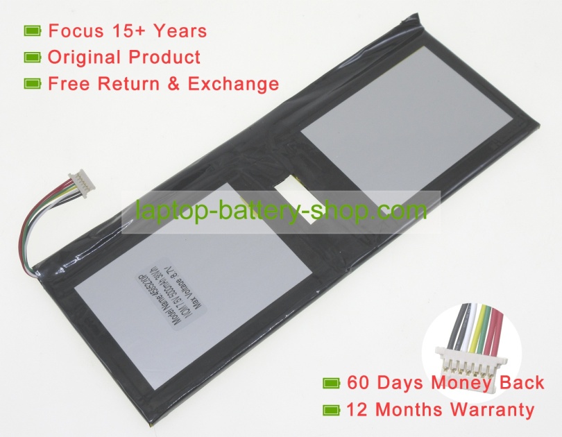 Irbis H-3095220P 7.6V 5000mAh original batteries - Click Image to Close