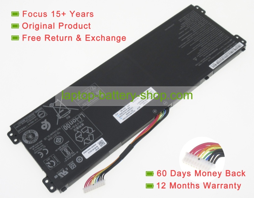 Acer AP19D5P 15.4V 4810mAh original batteries - Click Image to Close