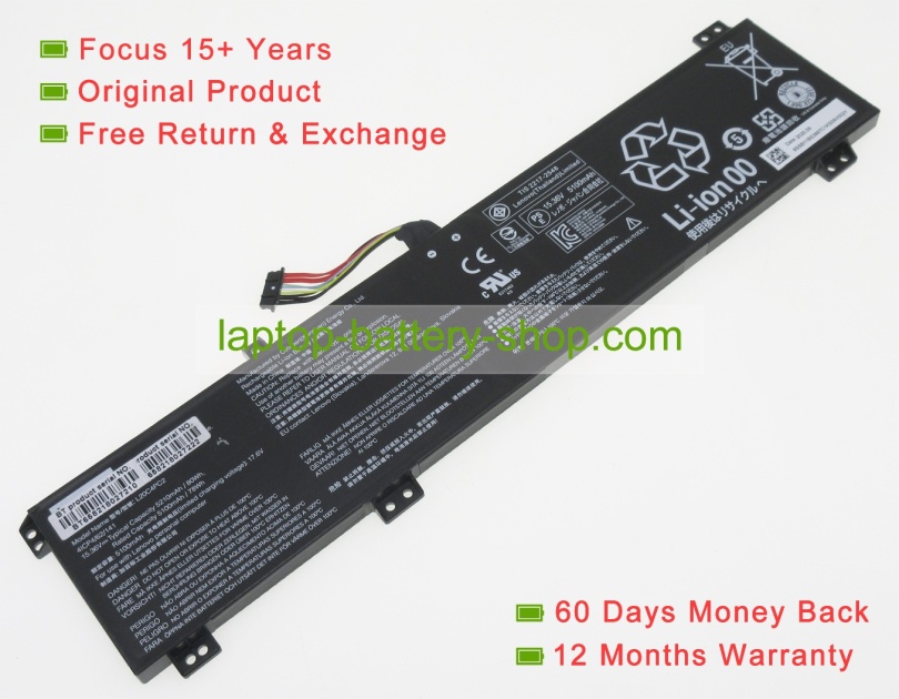 Lenovo L20C4PC2, SSB11B53884 15.36V 5210mAh original batteries - Click Image to Close