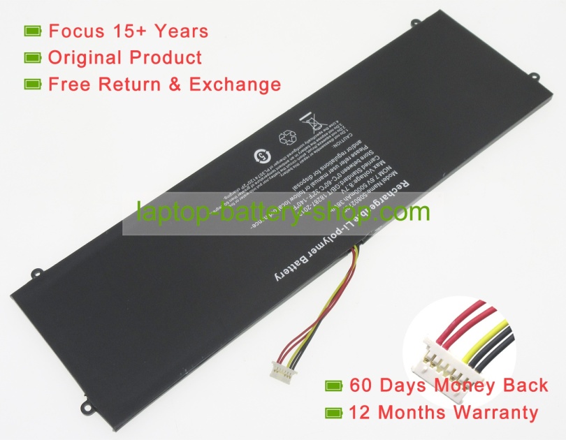 Jumper 5080270P 7.6V 4600mAh original batteries - Click Image to Close