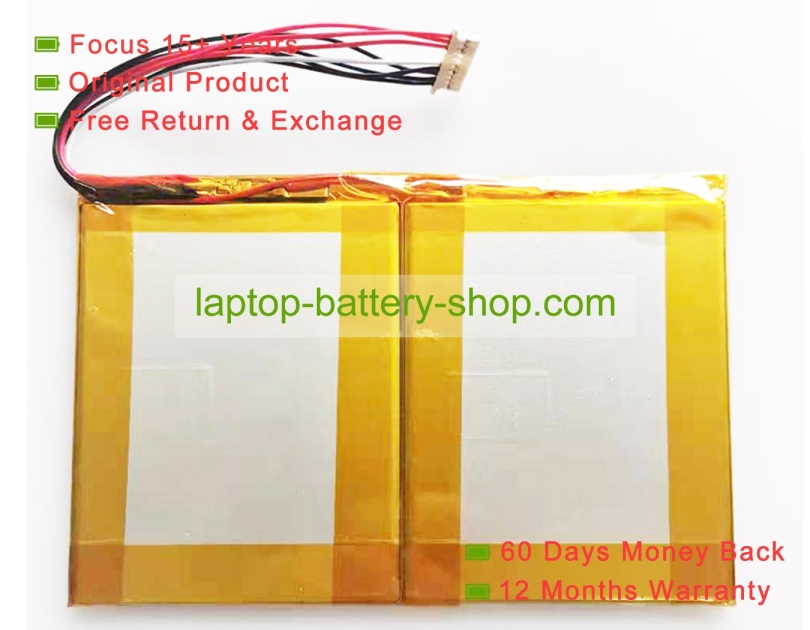 Rtdpart 386784-2S 7.6V 4500mAh original batteries - Click Image to Close