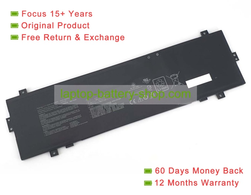 Asus C31N2005, 0B200-03810000 11.55V 4300mAh original batteries - Click Image to Close