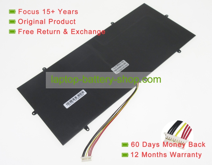 Rtdpart UTL-2462141-2S2P 7.6V 5000mAh original batteries - Click Image to Close