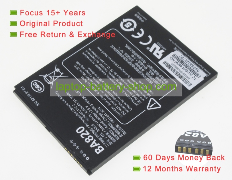 Other BA820 3.8V 8200mAh original batteries - Click Image to Close