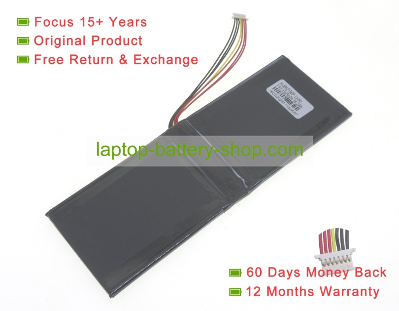 Rtdpart 4862190, JJY 4862190 7.6V 4000mAh original batteries - Click Image to Close