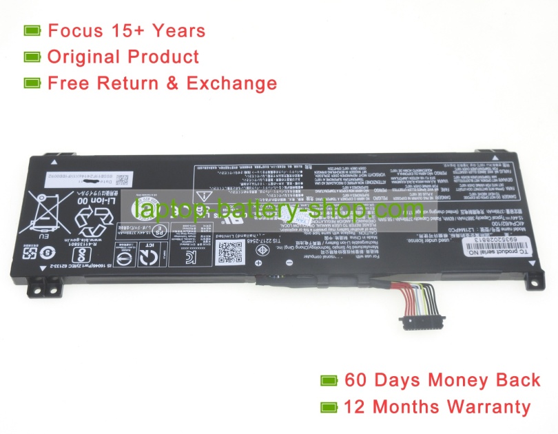 Lenovo L21C4PC0, L21D4PC0 15.44V 3887mAh original batteries - Click Image to Close