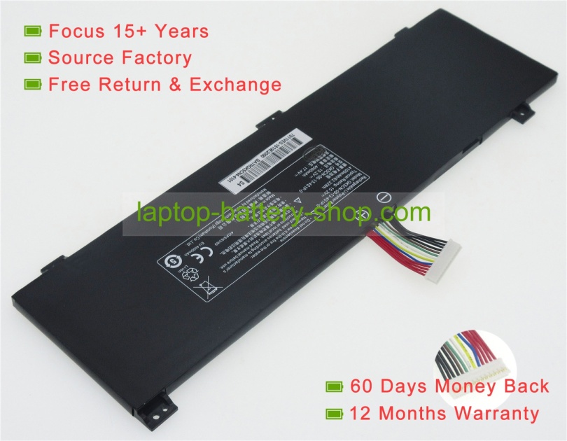 Getac GK5CN-00-13-3S1P-0, GK5CN3-3101 15.2V 4100mAh replacement batteries - Click Image to Close