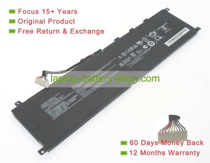 Msi BTY-M6M1 15.2V 6578mAh original batteries - Click Image to Close