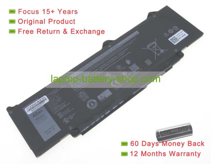 Dell JTG7N, 7RDGP 11.4V 3500mAh original batteries - Click Image to Close